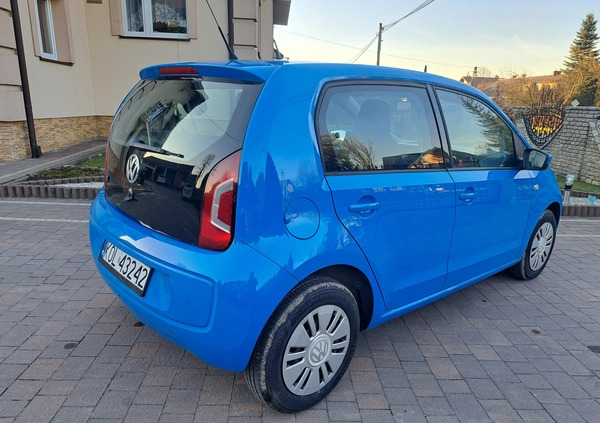 Volkswagen up! cena 24600 przebieg: 117000, rok produkcji 2015 z Wolbrom małe 191